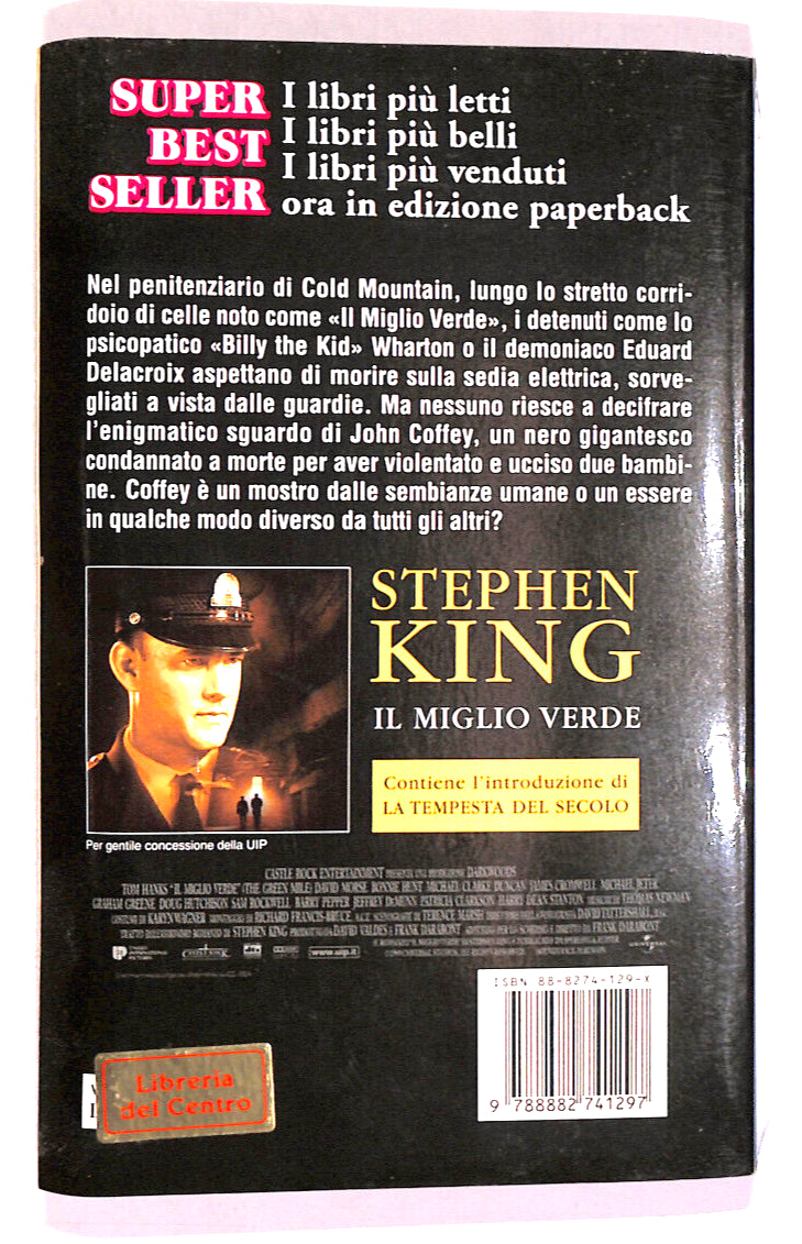 EBOND Il Miglio Verde Di Stephen King Libro LI017856