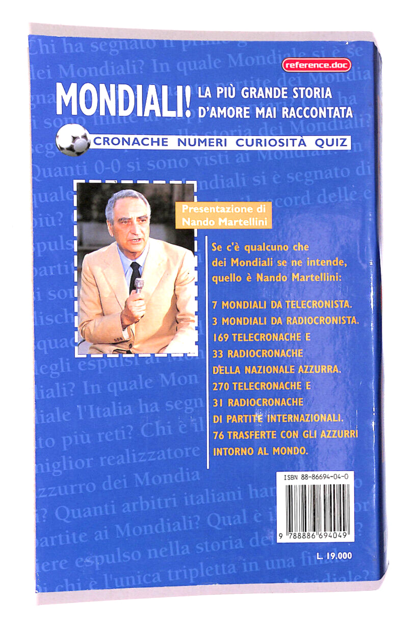 EBOND Mondiali! a Cura Di Mario Corte Libro LI017862