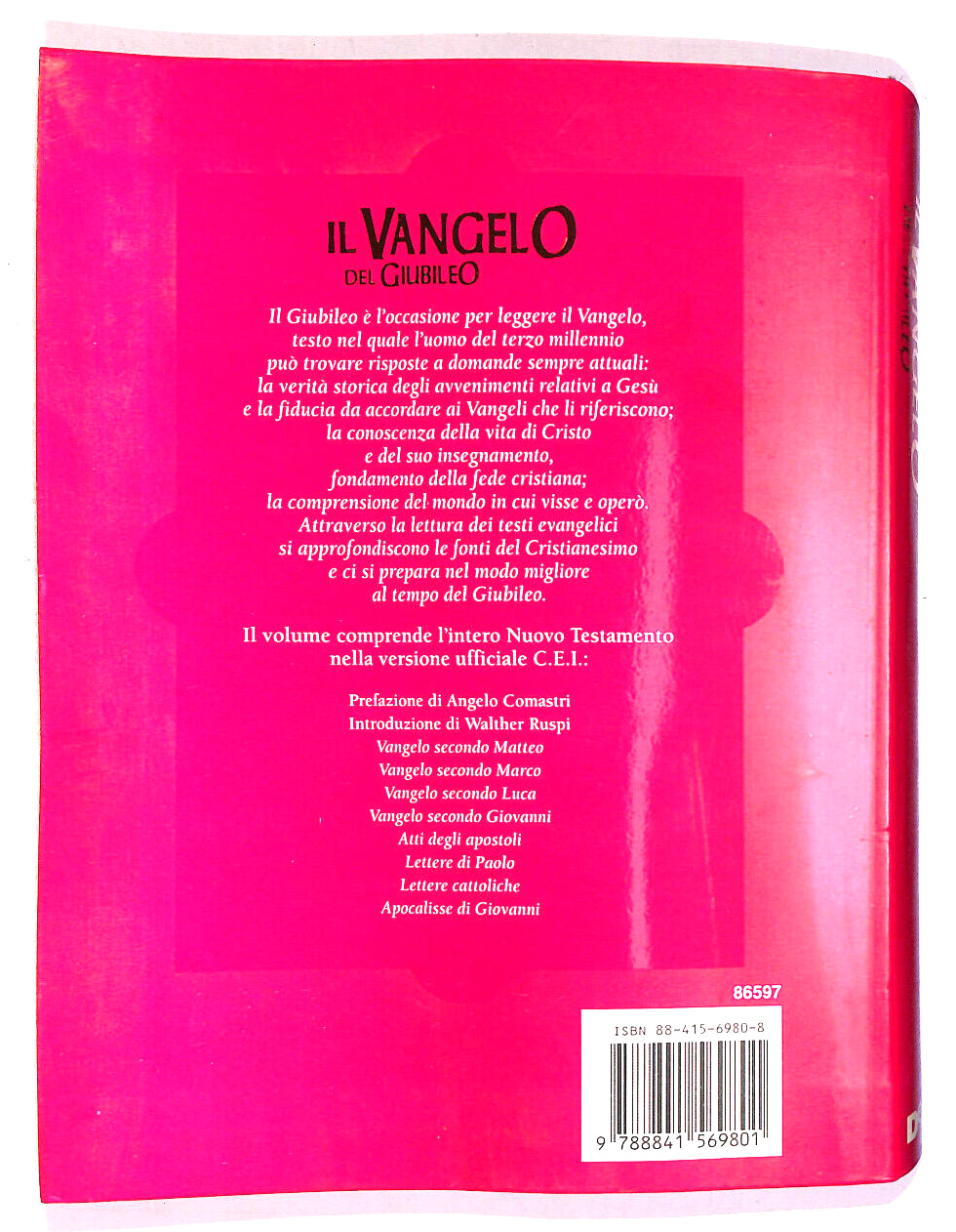 EBOND Il Vangelo Del Giubileo Libro LI017952