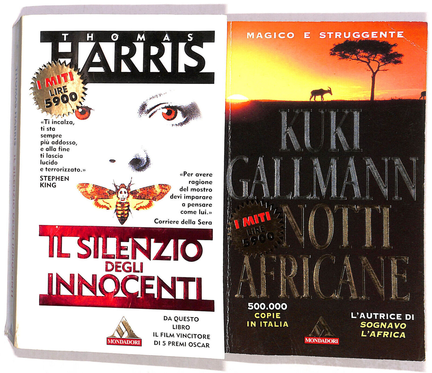 EBOND Il Silenzio Degli Innocenti e Notti Africane Libro LI020403