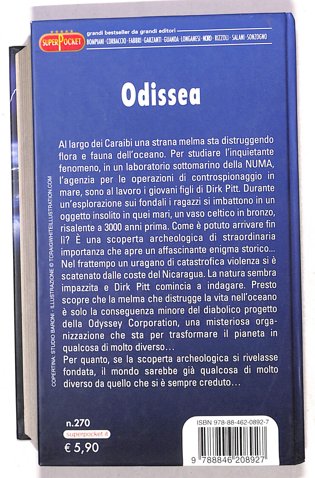 EBOND Odissea Di Clive Cussler Libro LI020450