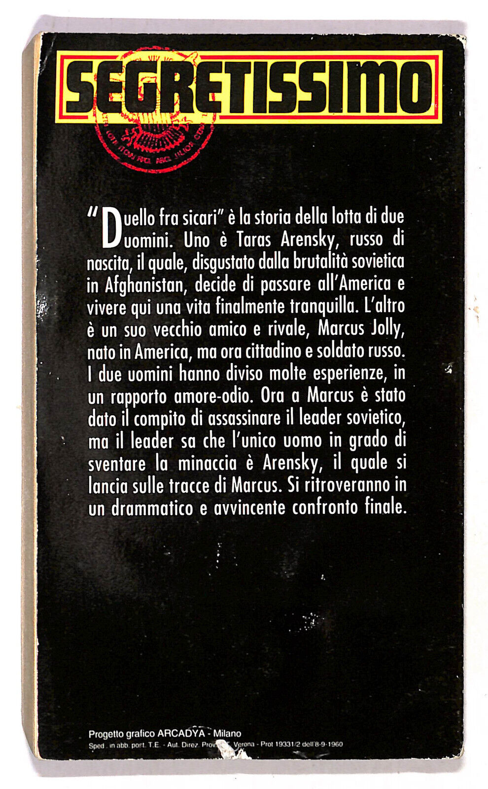 EBOND Segretissimo Duello Fra Sicari Numero 1181 Libro LI020511