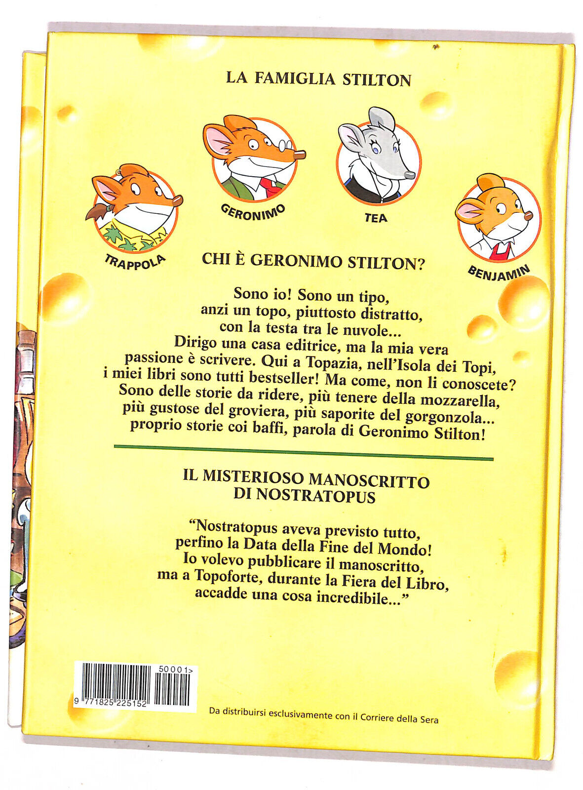 EBOND Geronimo Stilton Corriere Della Sera Numero 1 Libro LI020553