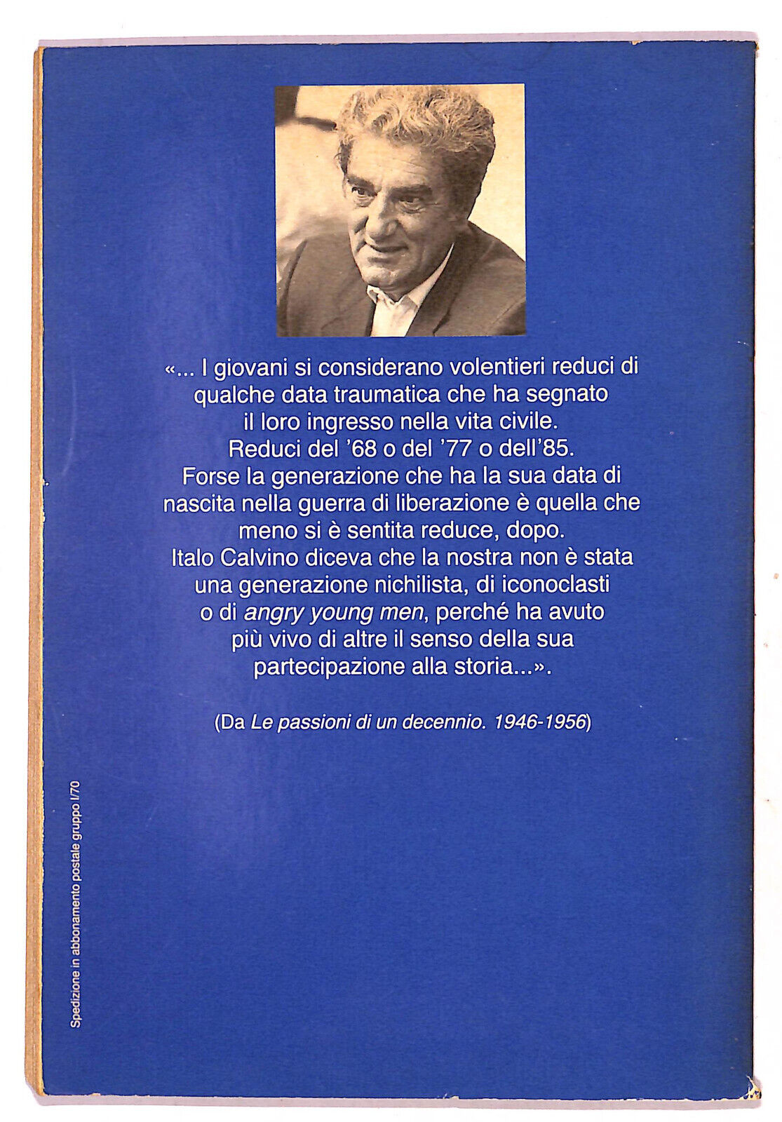 EBOND L'ultima Ricerca Di Paolo Spriano Libro LI020957