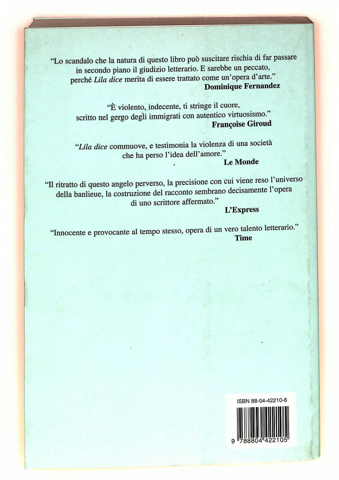 EBOND Lila Dice Di Chimo Libro LI021800