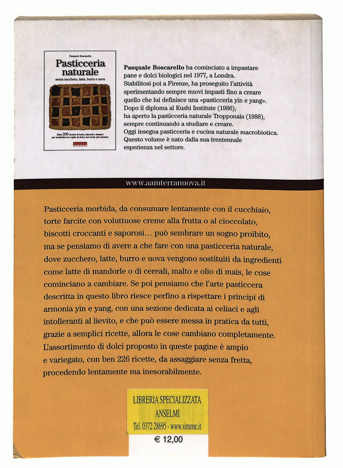 EBOND Pasticceria Naturale Di Pasquale Boscarello Libro LI021902