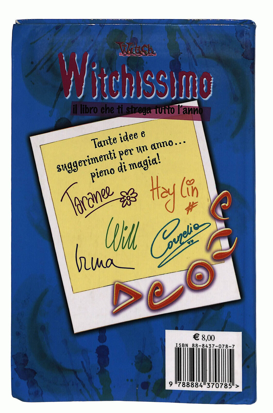 EBOND Witchissimo Agenda Appunti e Spunti Suggerimenti Libro LI021905