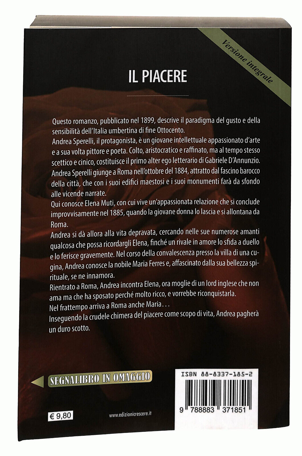 EBOND Il Piacere Di Gabriele D'annunzio Libro LI021961