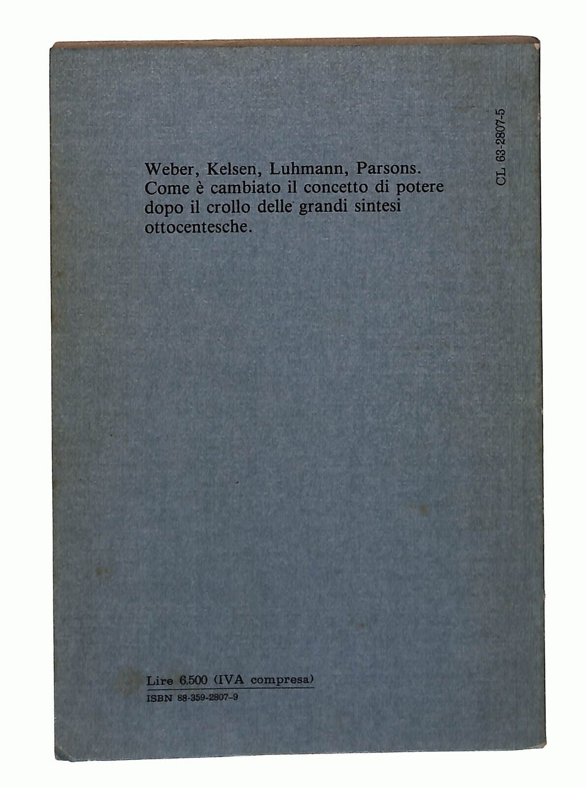 EBOND L'ordine Disincantato Di Giacomo Marramao Libro LI022309