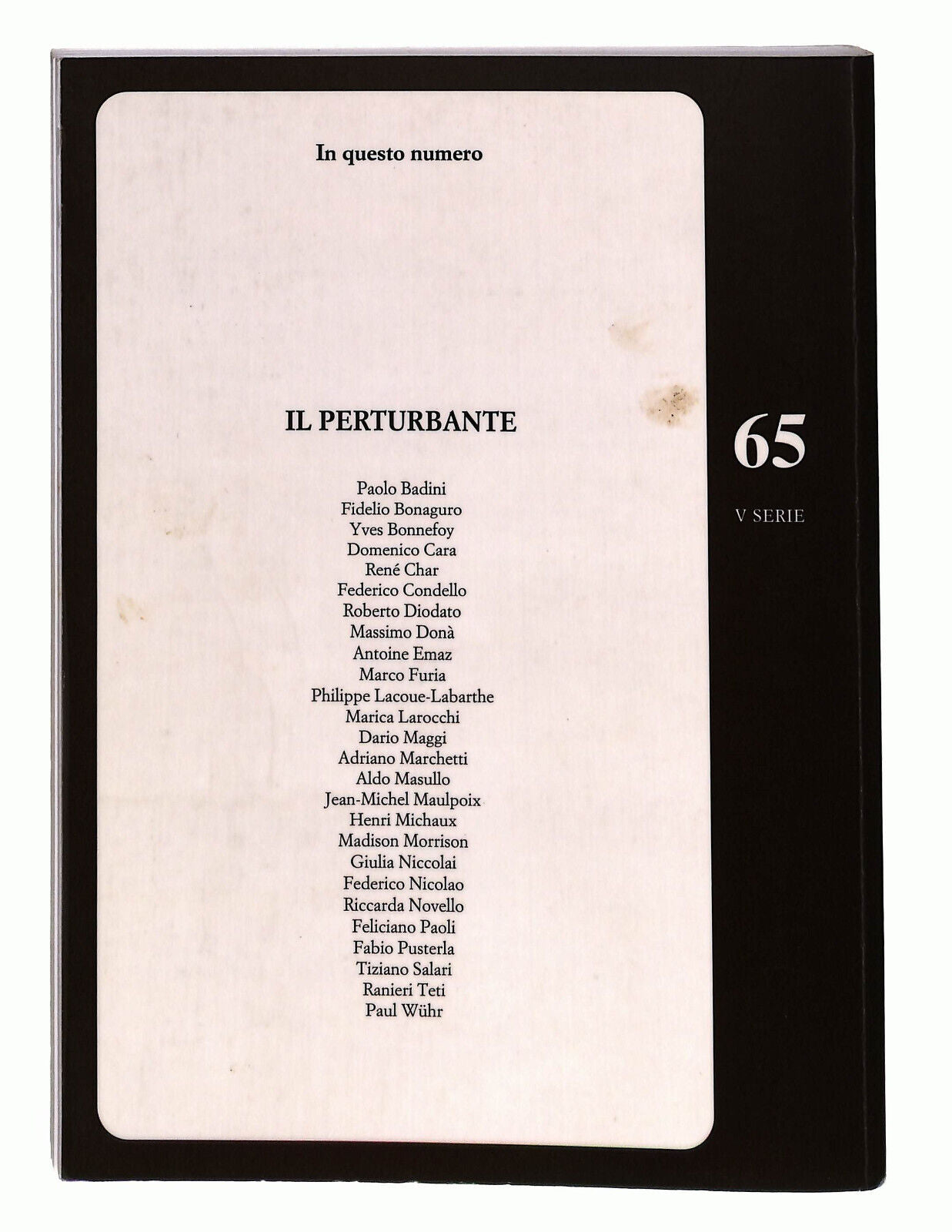 EBOND Anterem Rivista Di Ricerca Letteraria n 65 Libro LI022361
