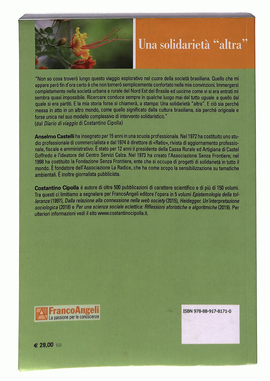 EBOND Una Solidarieta altra Di A. Castelli e C. Cipolla Libro LI022606