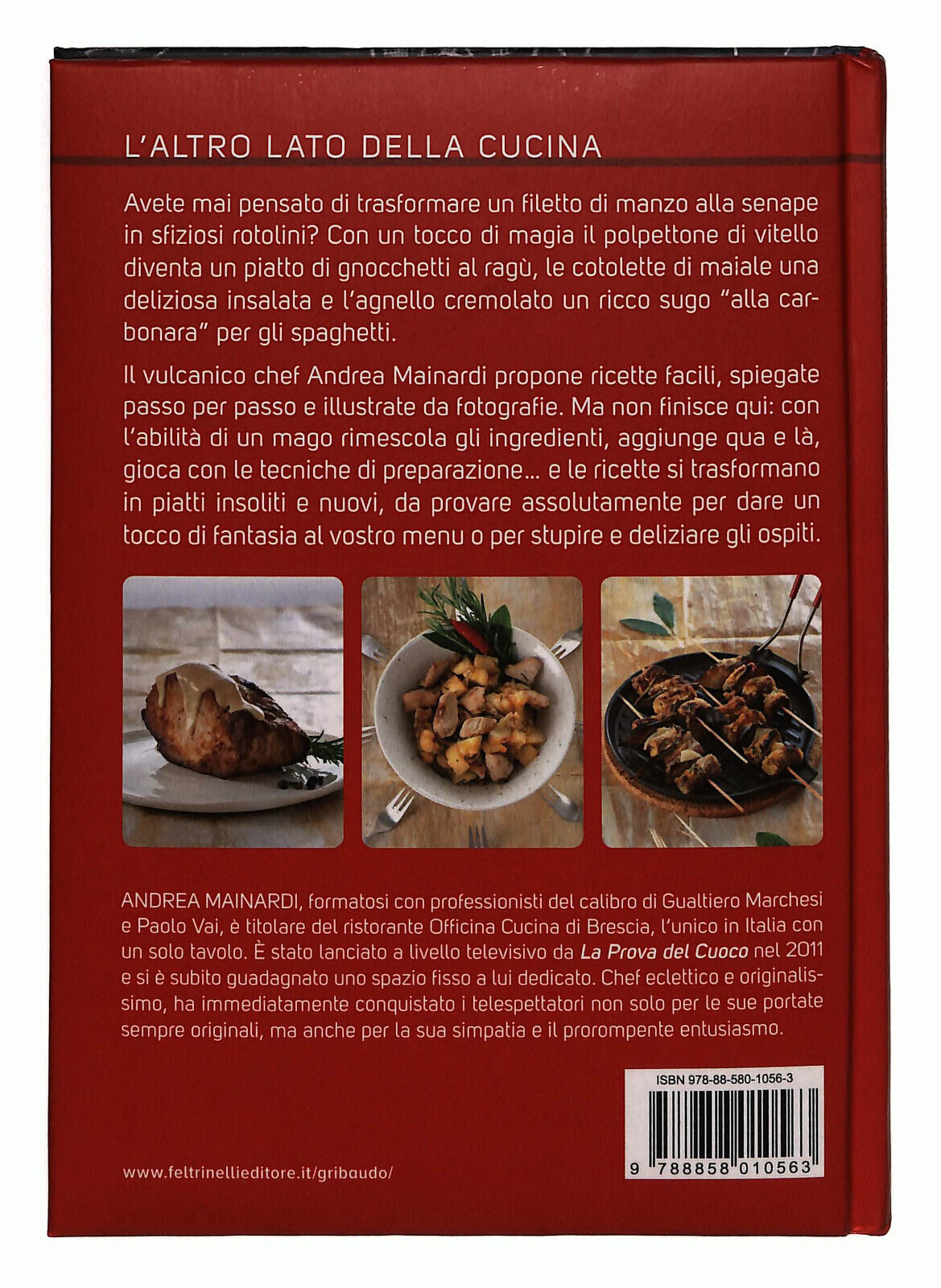 EBOND La Carne Officina Cucina Di Andrea Mainardi Libro LI022800