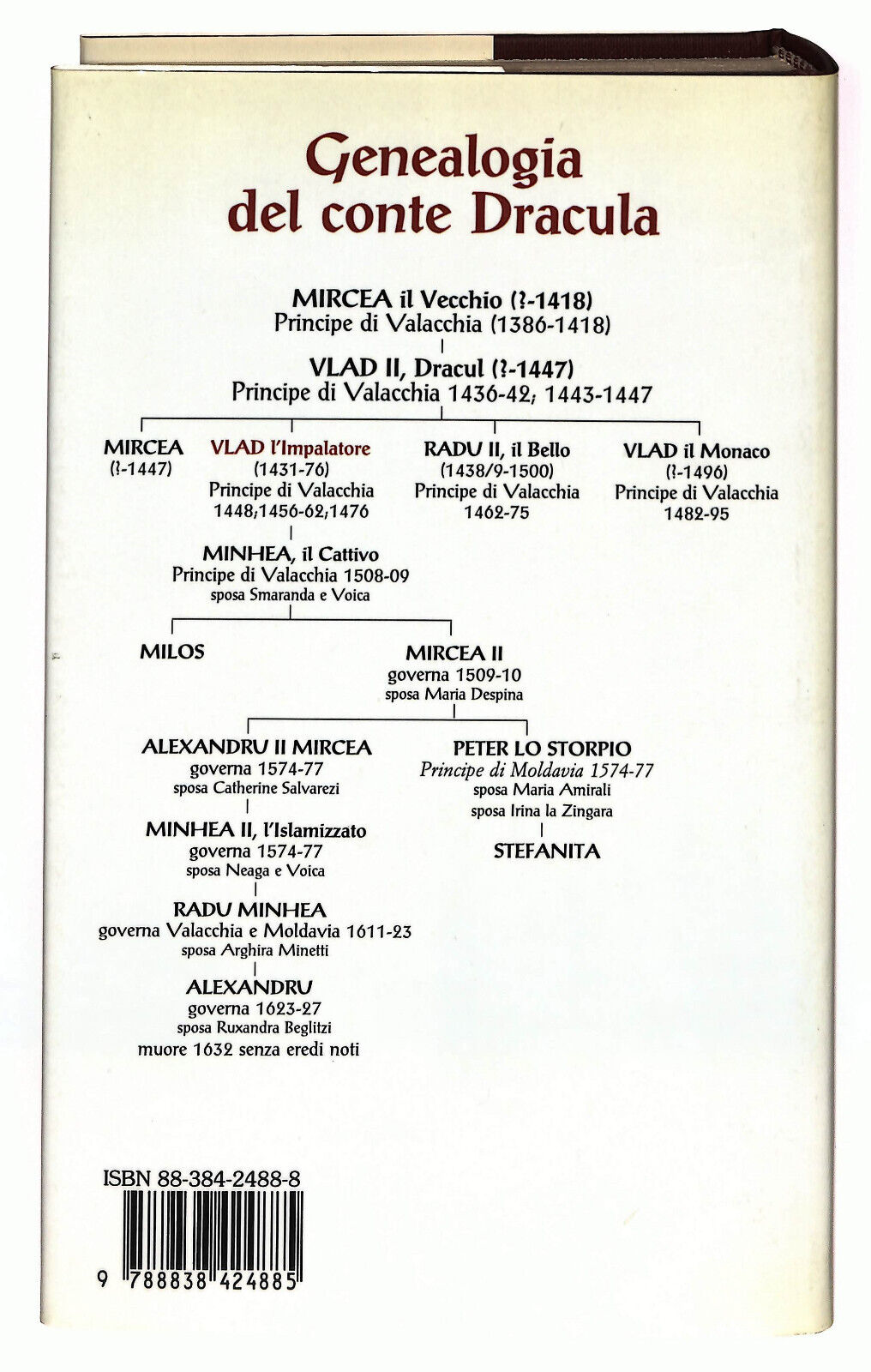 EBOND Storia e Mistero Del Conte Dracula R.t. Mcnally R. Florescu Libro LI023000