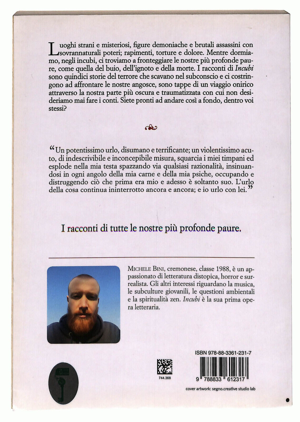 EBOND Incubi Di Michele Bini Libro LI023101