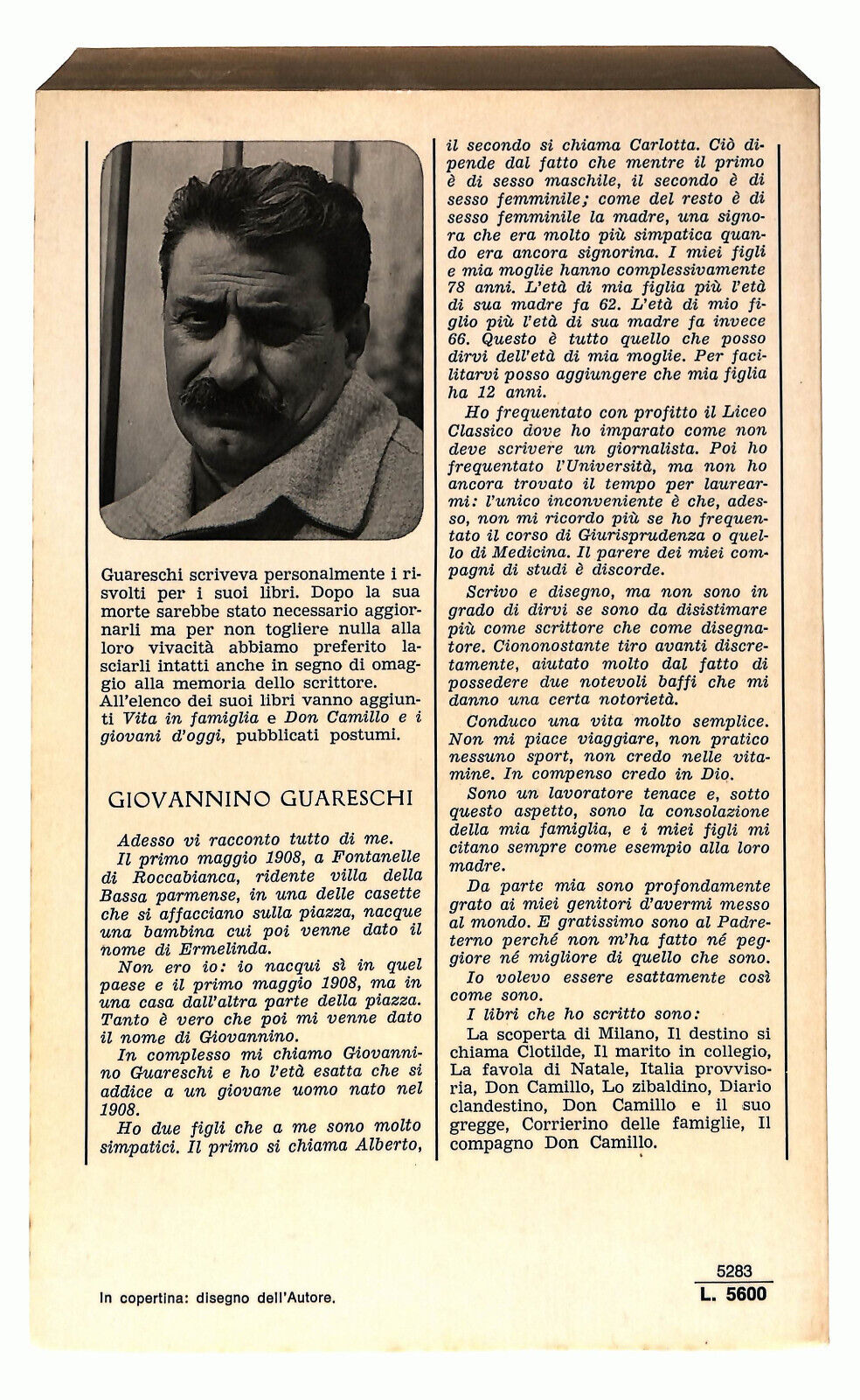 EBOND Don Camillo e Il Suo Gregge Mondo Piccolo Di Guareschi Libro LI023102