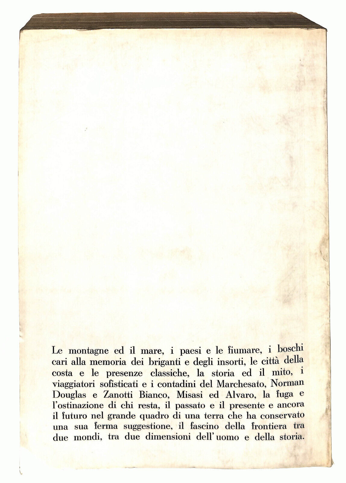 EBOND Frontiera Calabrese Di Giuseppe Isnardi Libro LI023259