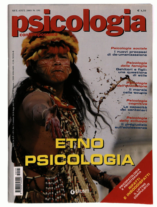 EBOND Psicologia Contemporanea n 191 2005 Etnopsicologia Libro LI023415