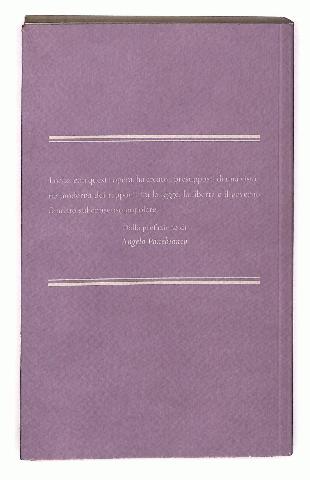 EBOND Il Secondo Trattato Sul Governo J. Locke Corriere Della Sera Libro LI023451