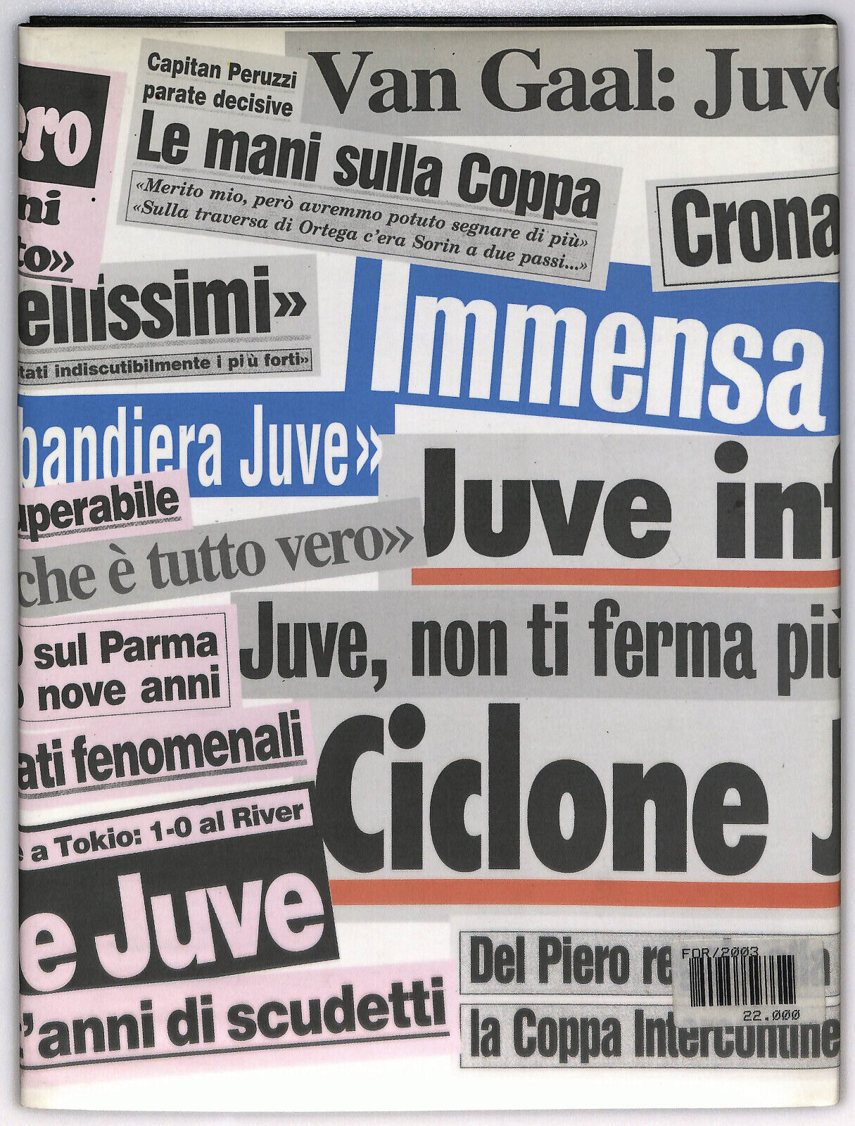 EBOND Ciclone Juve Di Alessio Concia Libro LI023652