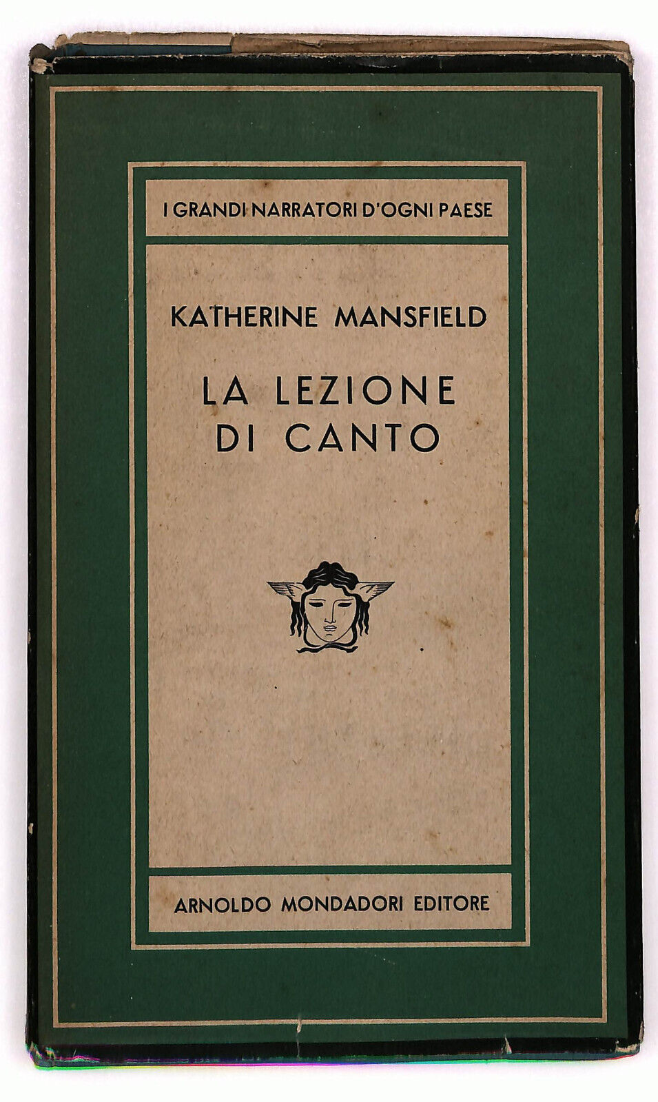 EBOND La Lezione Di Canto Di Katherine Mansfield Mondadori 1950 Libro LI024056