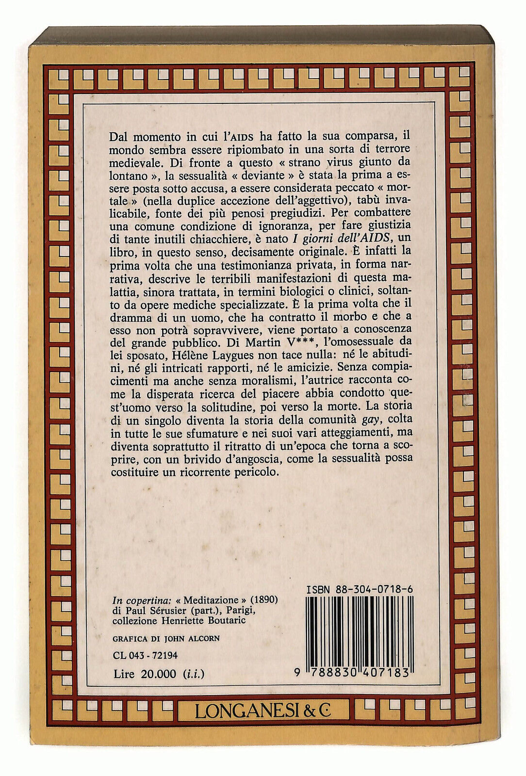 EBOND I Giorni Dell'aids Di Helene Laygues Libro LI024505