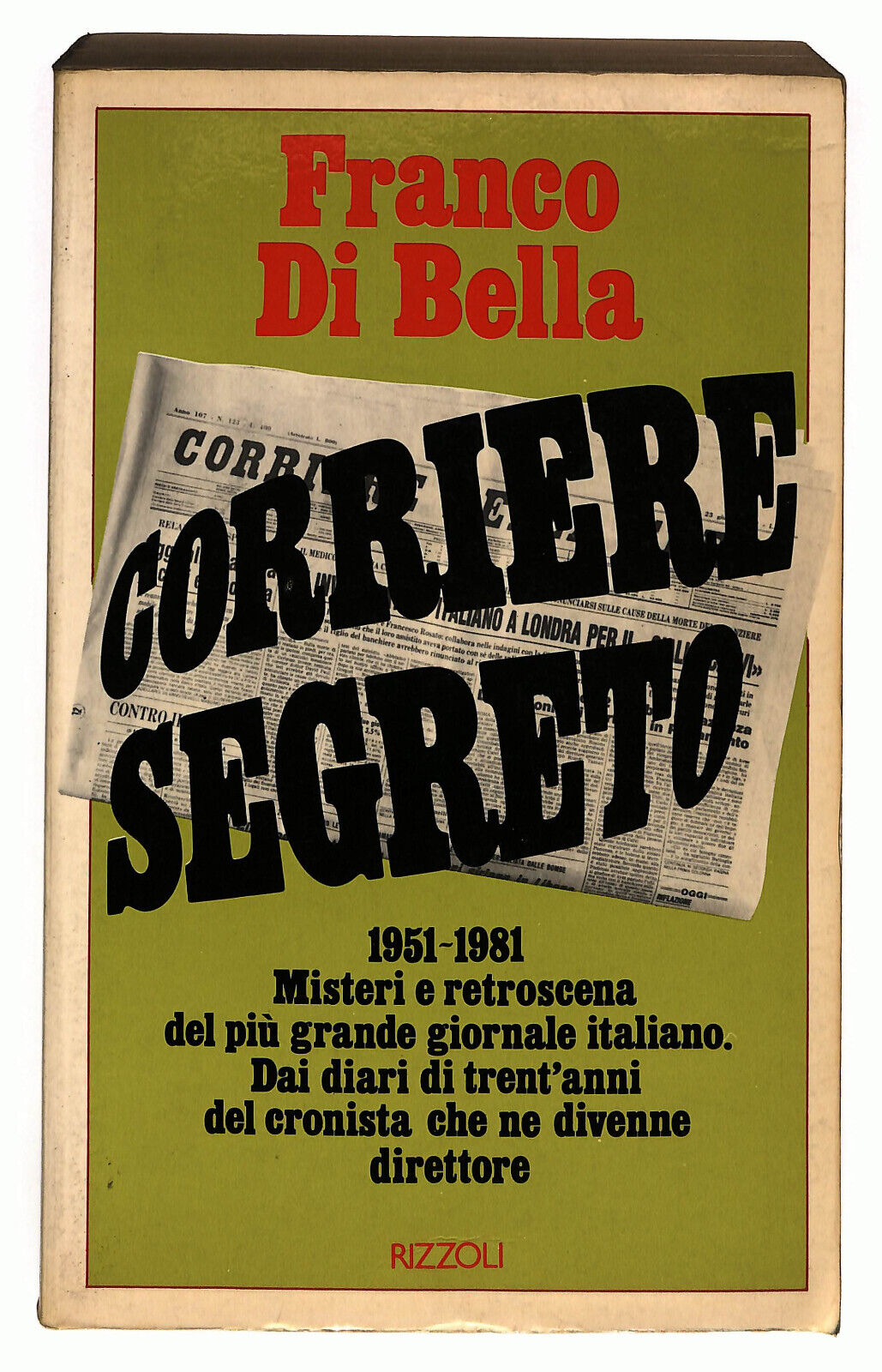 EBOND Corriere Segreto Di Franco Di Bella Libro LI024609