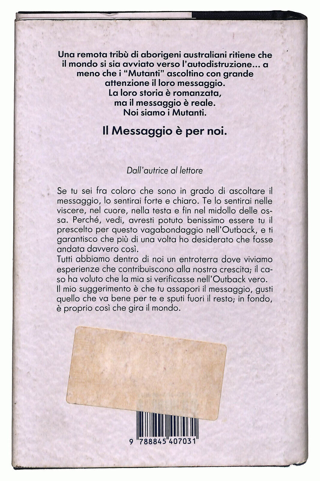 EBOND ...e Venne Chiamata Due Cuori Di Marlo Morgan Libro LI024702