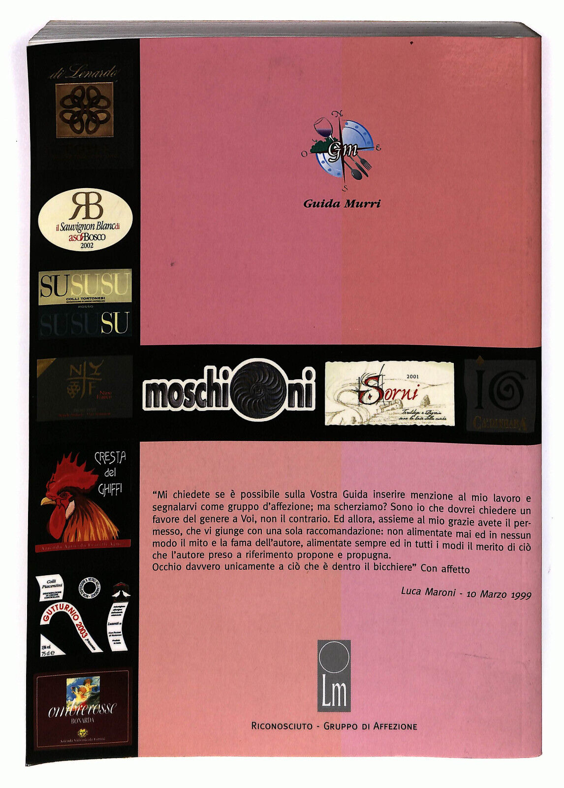 EBOND Degusta Giovane Agruturismo Breda 2004-2005 Libro LI024753