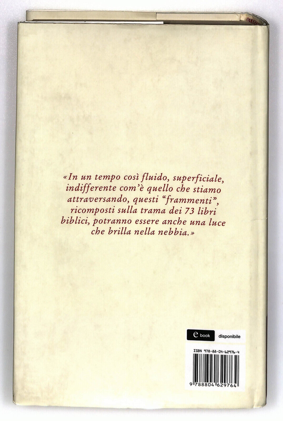 EBOND La Bibbia In Un Frammento Di Gianfranco Ravasi Libro LI024916