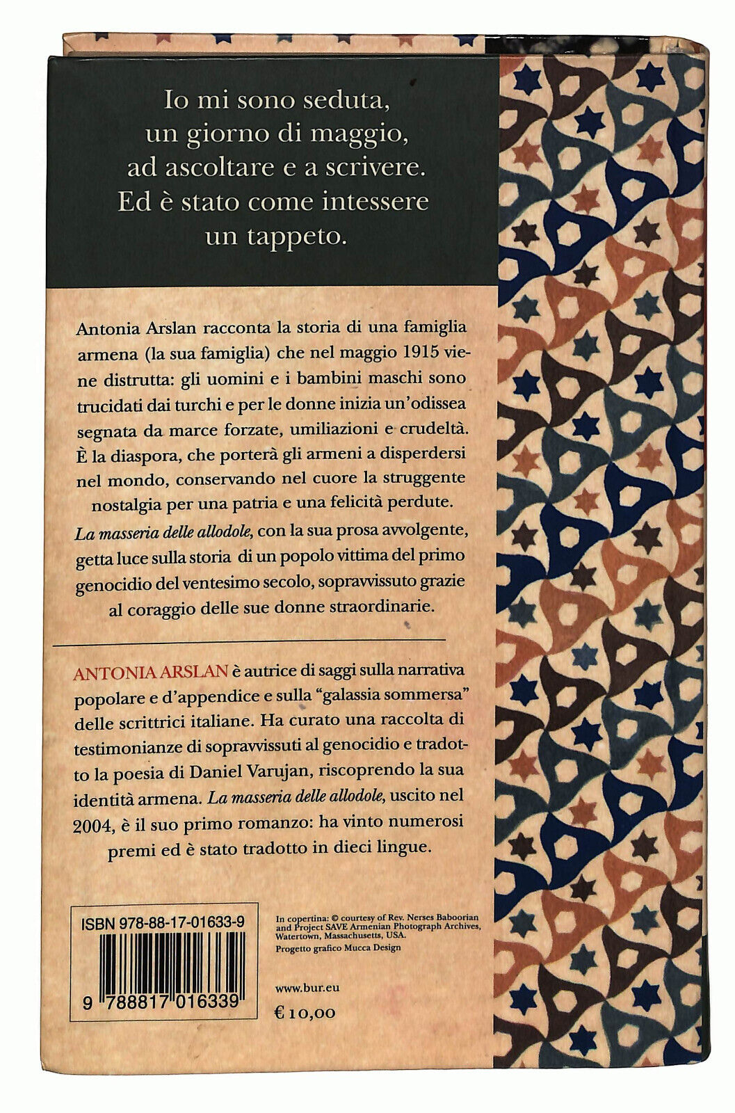 EBOND La Masseria Delle Allodole Di Antonia Arslan Libro LI025252
