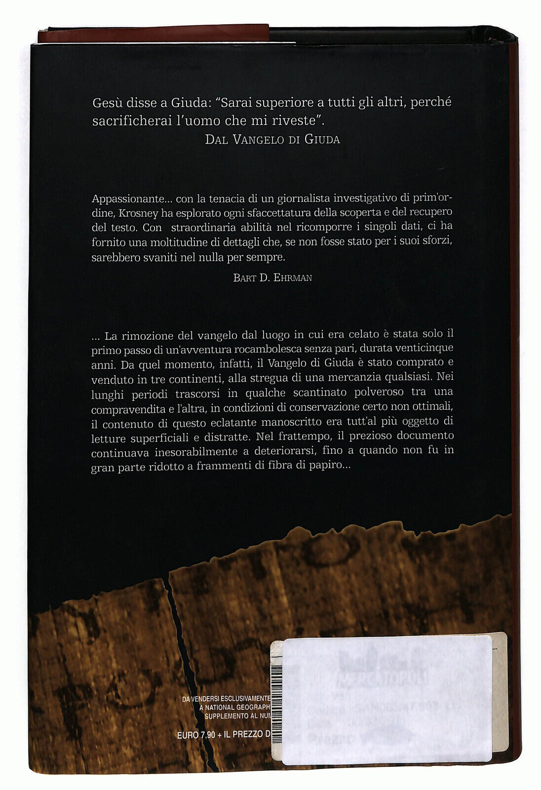 EBOND Il Vangelo Perduto Di Herbert Krosney National Geographic Libro LI025255