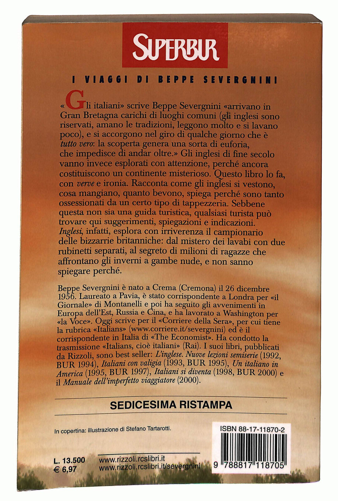 EBOND Inglesi Di Beppe Severgnini Rizzoli 2000 Libro LI025450