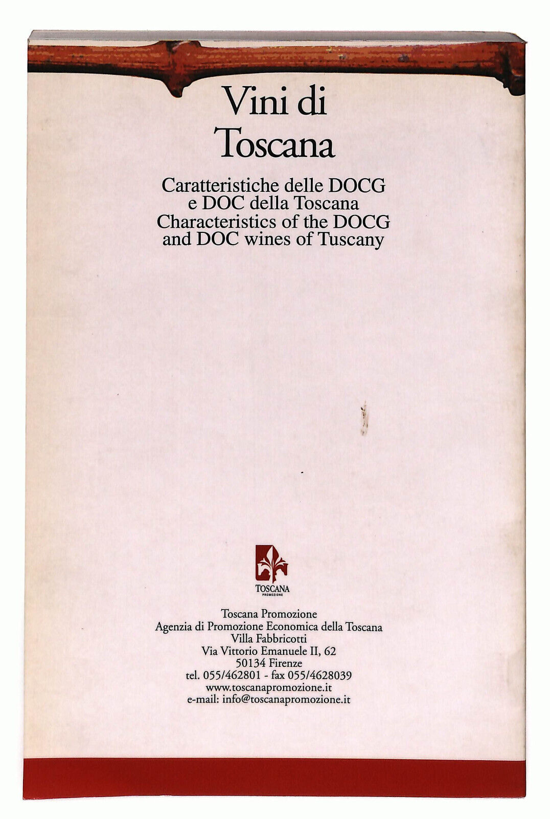 EBOND Vini Di Toscana Caratteristiche Delle Docg e Doc Libro LI025558
