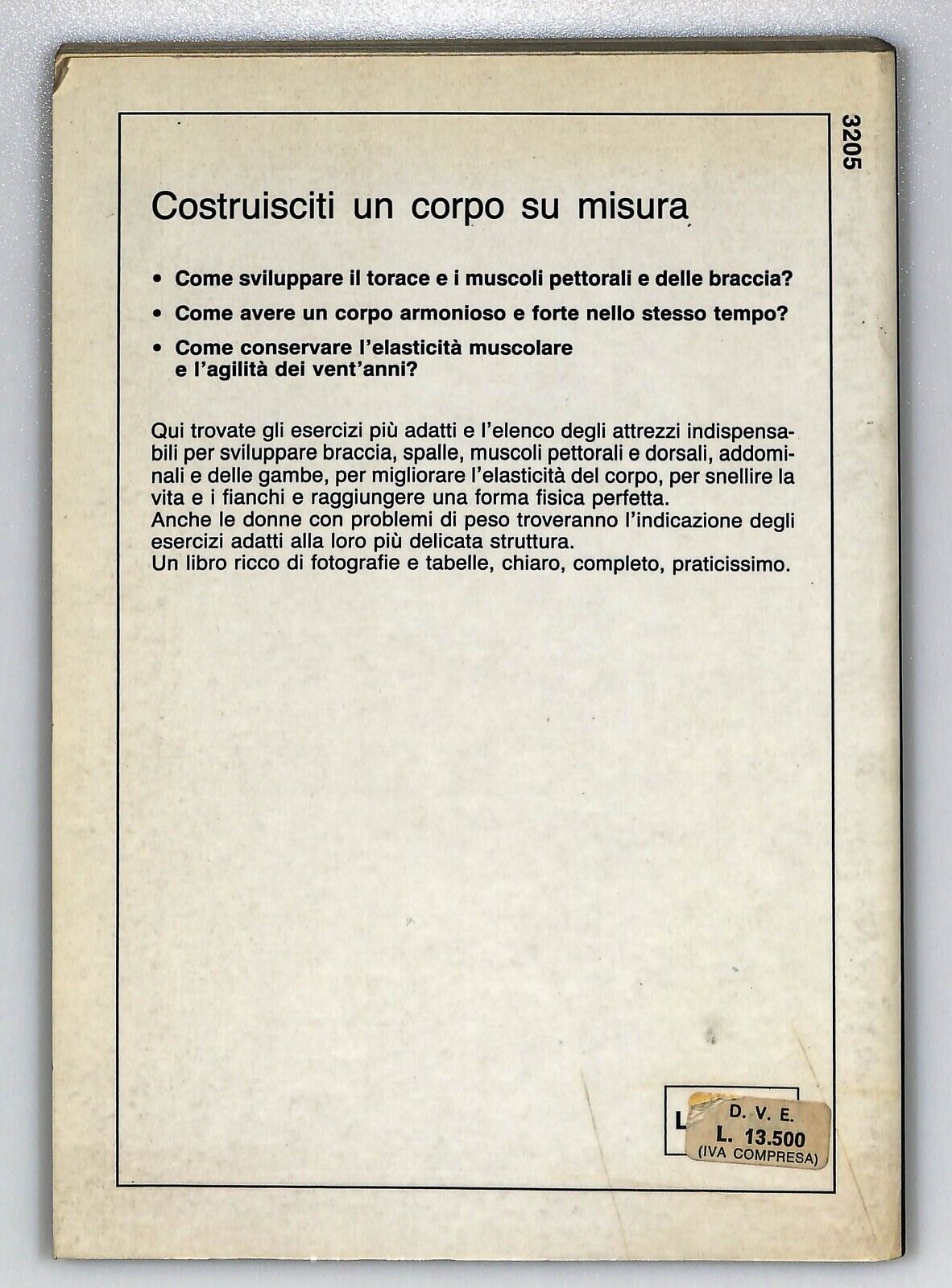 EBOND Costruisci Un Corpo Su Misura De Vecchi 1988 Libro LI025854