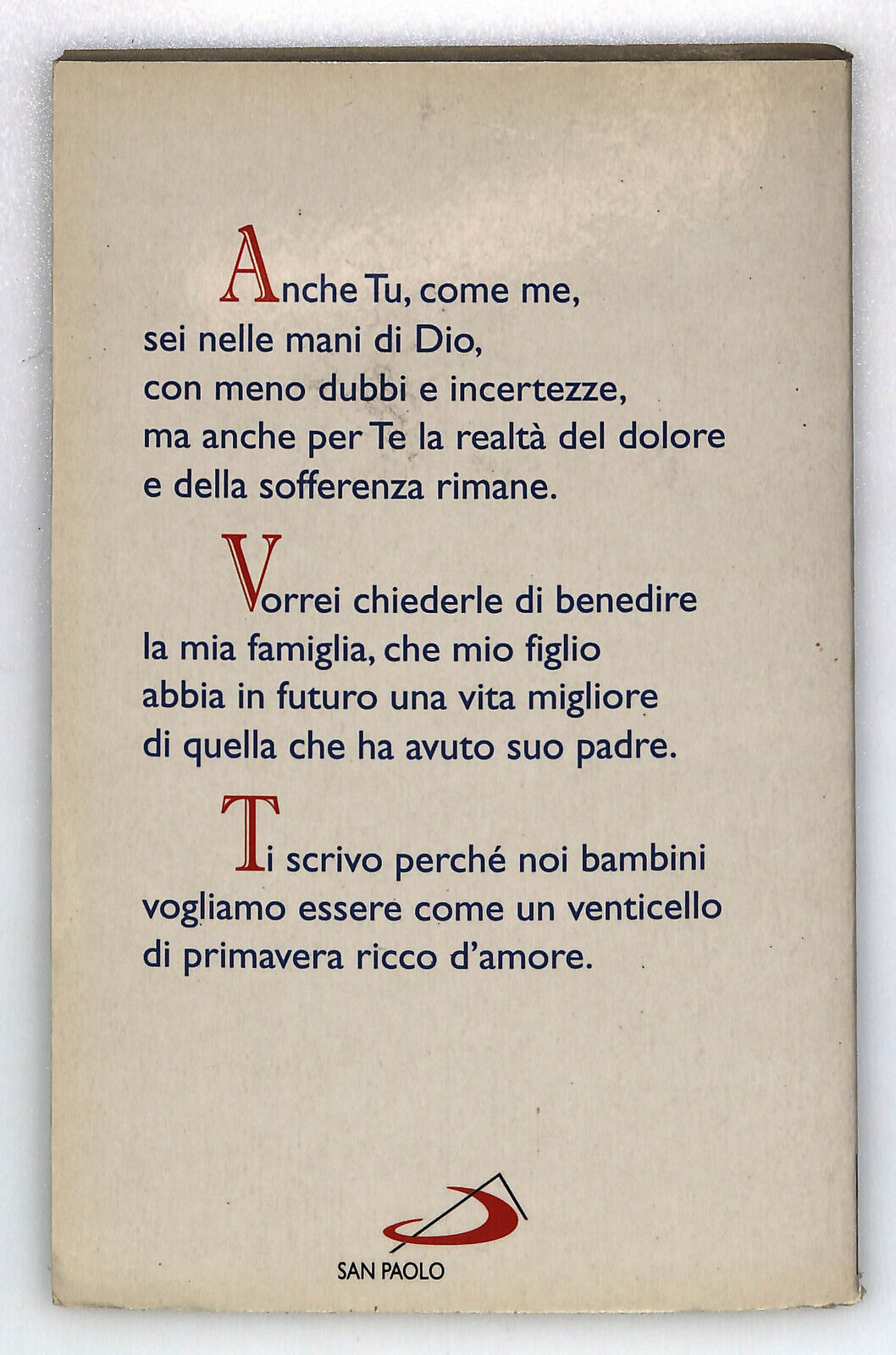 EBOND Caro Papa... San Paolo 1998 Libro LI025910