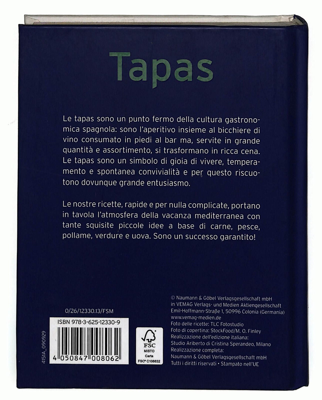 EBOND Tapas Allettanti Stuzzichini Tipici Della Spagna Libro LI025962