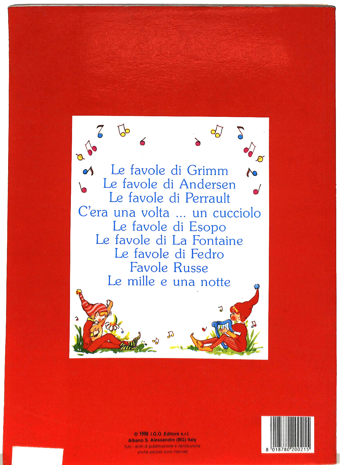 EBOND Le Favole Di Esopo I.g.o. Editore Libro LI026050