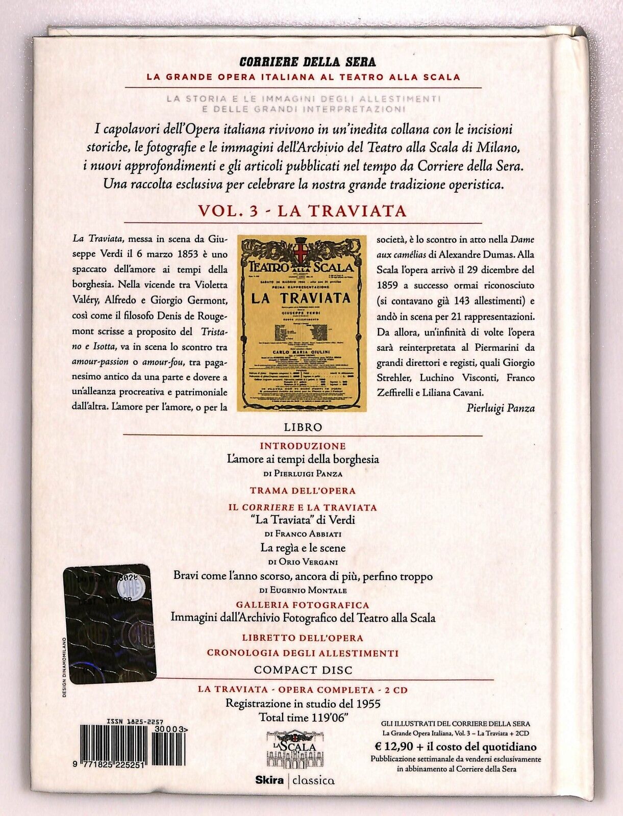 EBOND Teatro Alla Scala La Traviata Tullio Serafin +2Libro LI026717