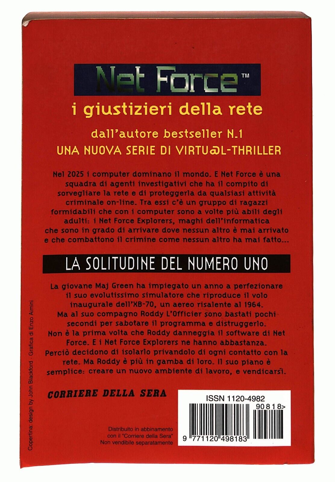 EBOND La Solitudine Del Numero Uno Tom Clancy Net Force Corriere Libro LI026719