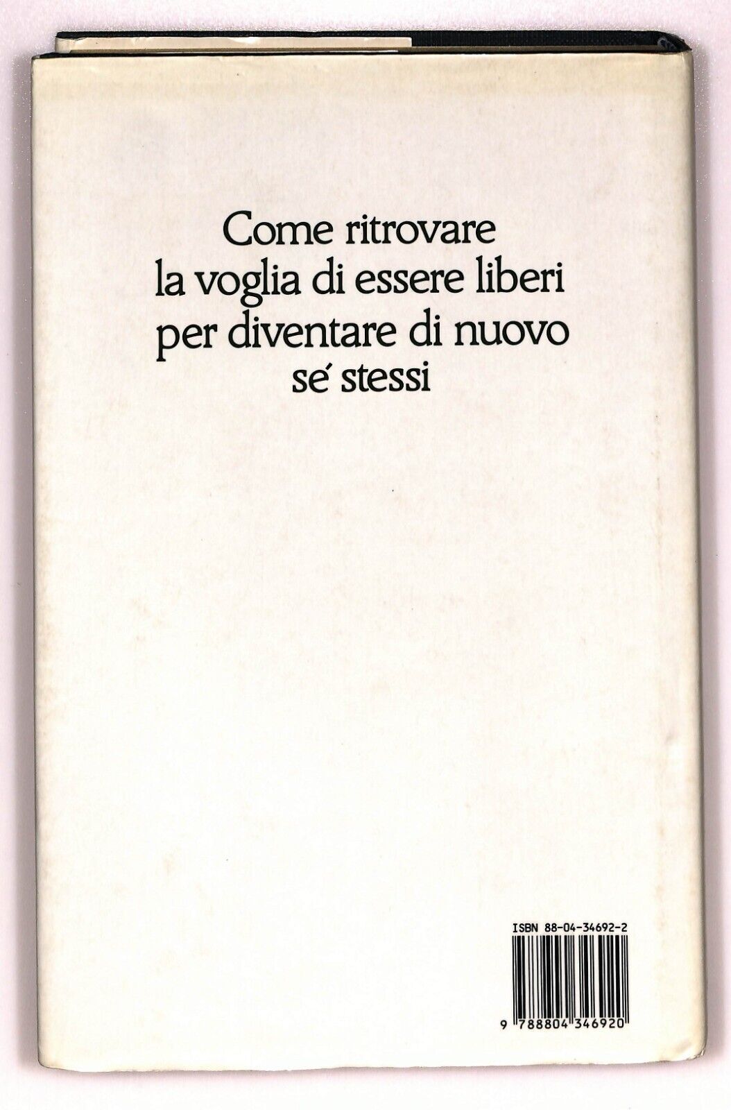EBOND Cambiare Vita Si Vive Piu Di Una Volta Sol Antonio D'orrico Libro LI026850