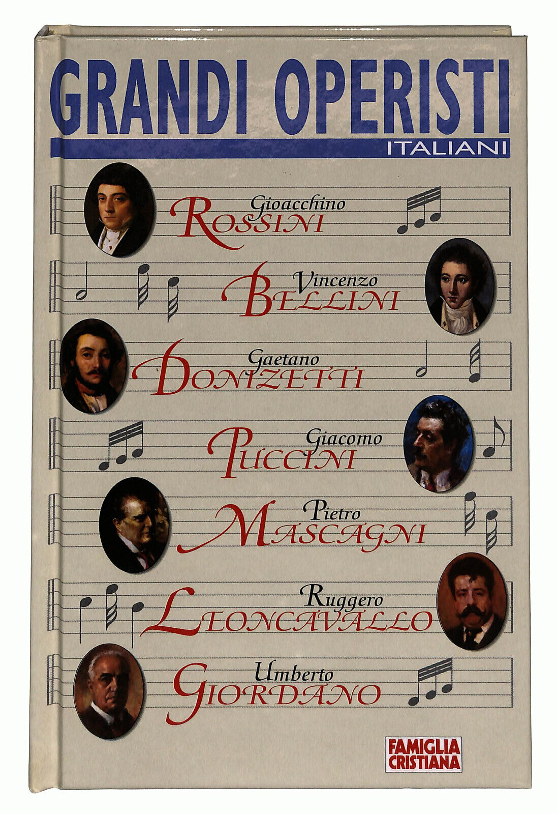 EBOND Grandi Operisti Italiani Famiglia Cristiana Libro LI027151