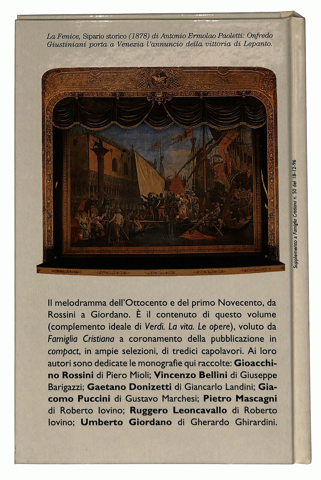 EBOND Grandi Operisti Italiani Famiglia Cristiana Libro LI027151