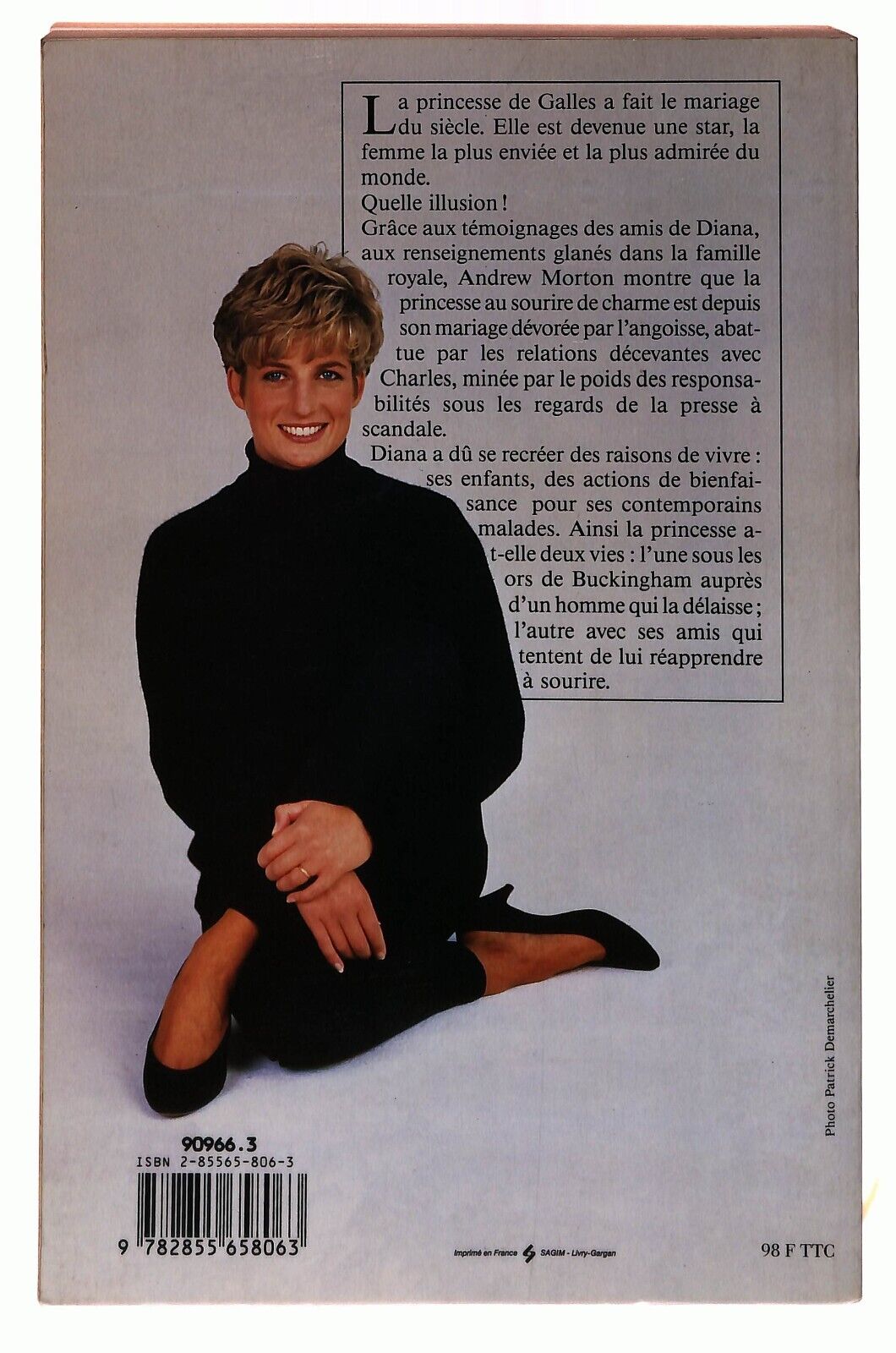 EBOND Diana Sa Vraie Histoire Andrew Morton Ed. Francese 1992 Libro LI027652