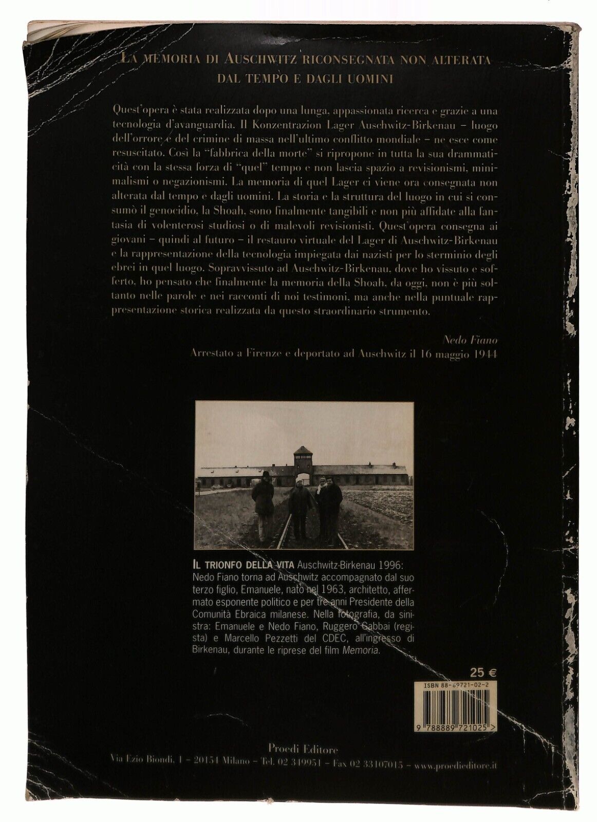 EBOND Destinazione Auschwitz Proedi (solo Libro) Libro LI027871