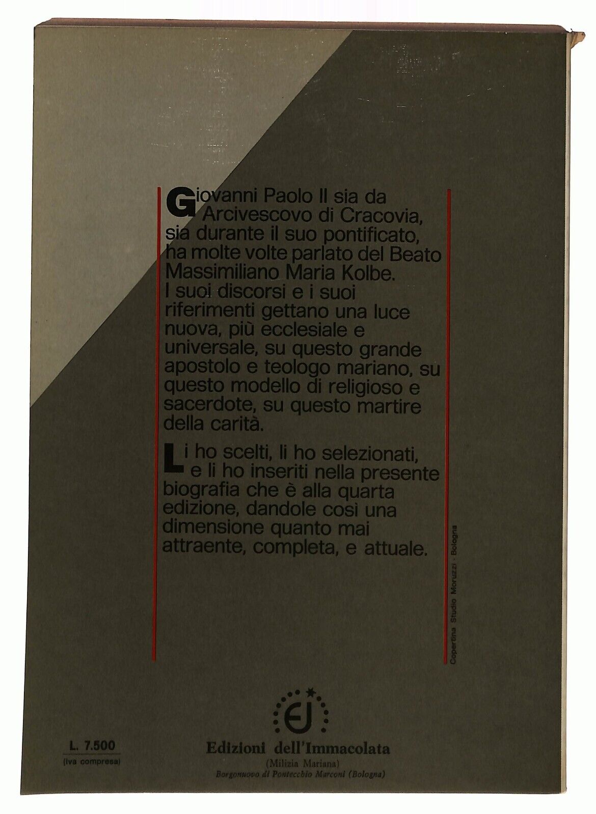 EBOND Ho Visto Padre Kolbe P.l. Faccenda Immacolata 1982 Libro LI028001