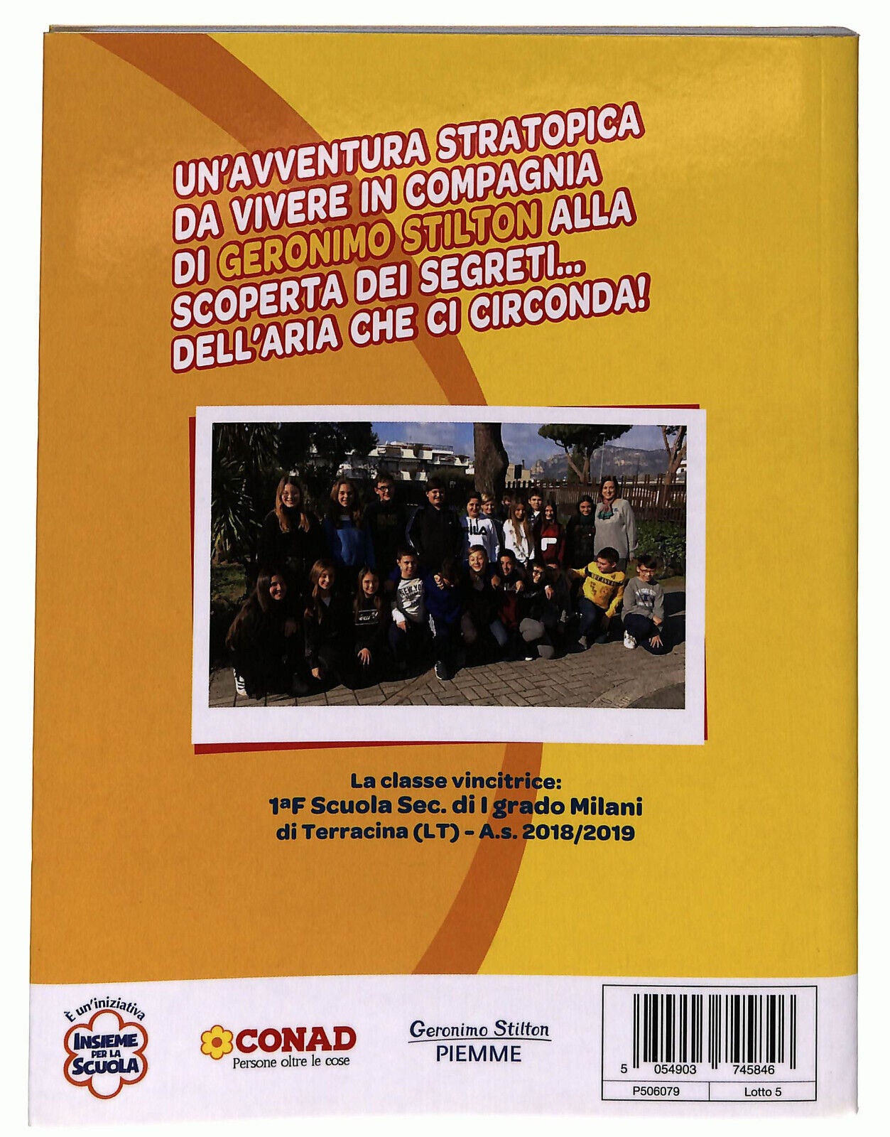 EBOND Geronimo Stilton Operazione Aria Pulita 3 Libro LI028109