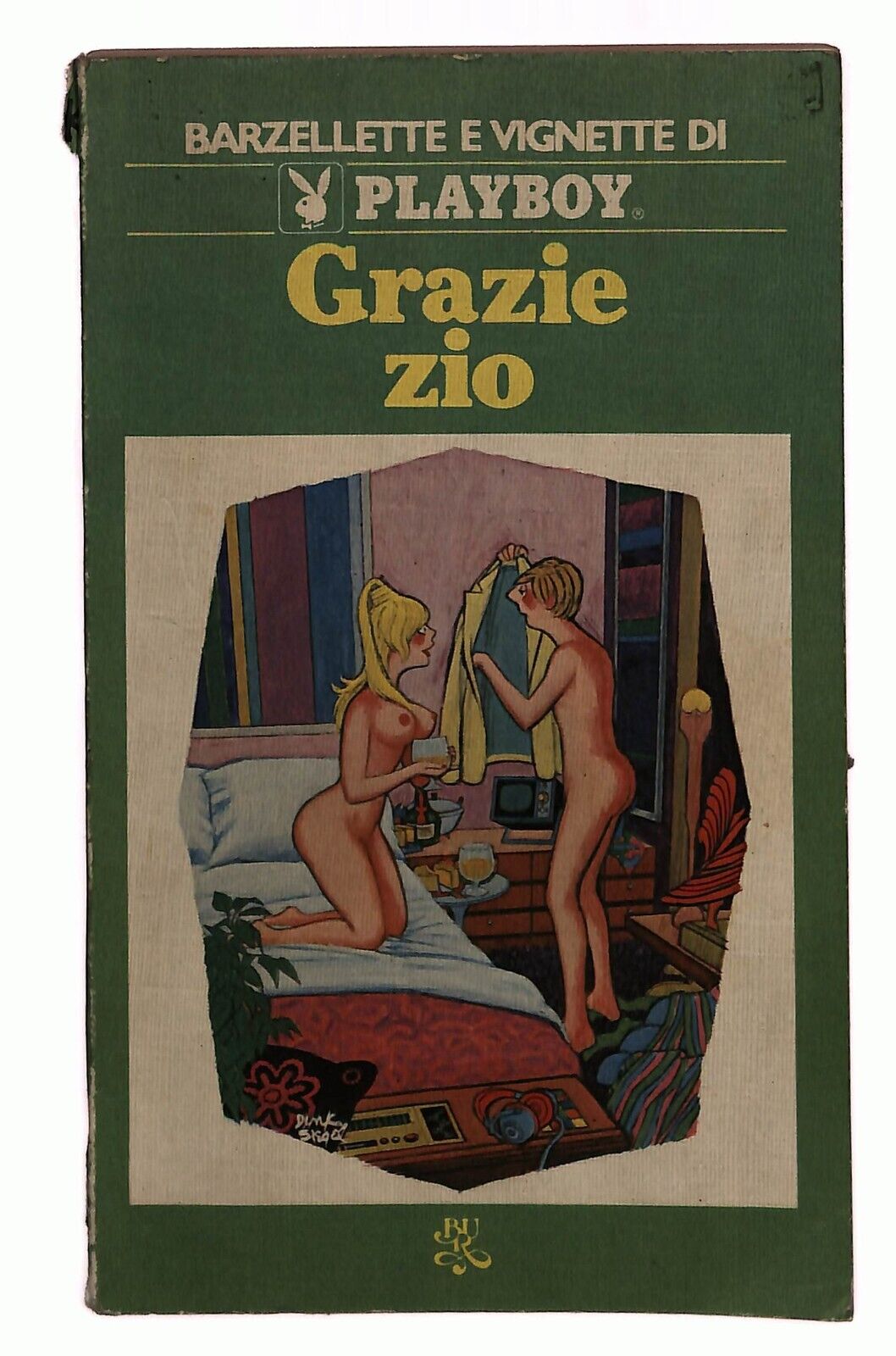 EBOND Grazie Zio Barzellette e Vignette Di Playboy Bur 1978libro LI028306