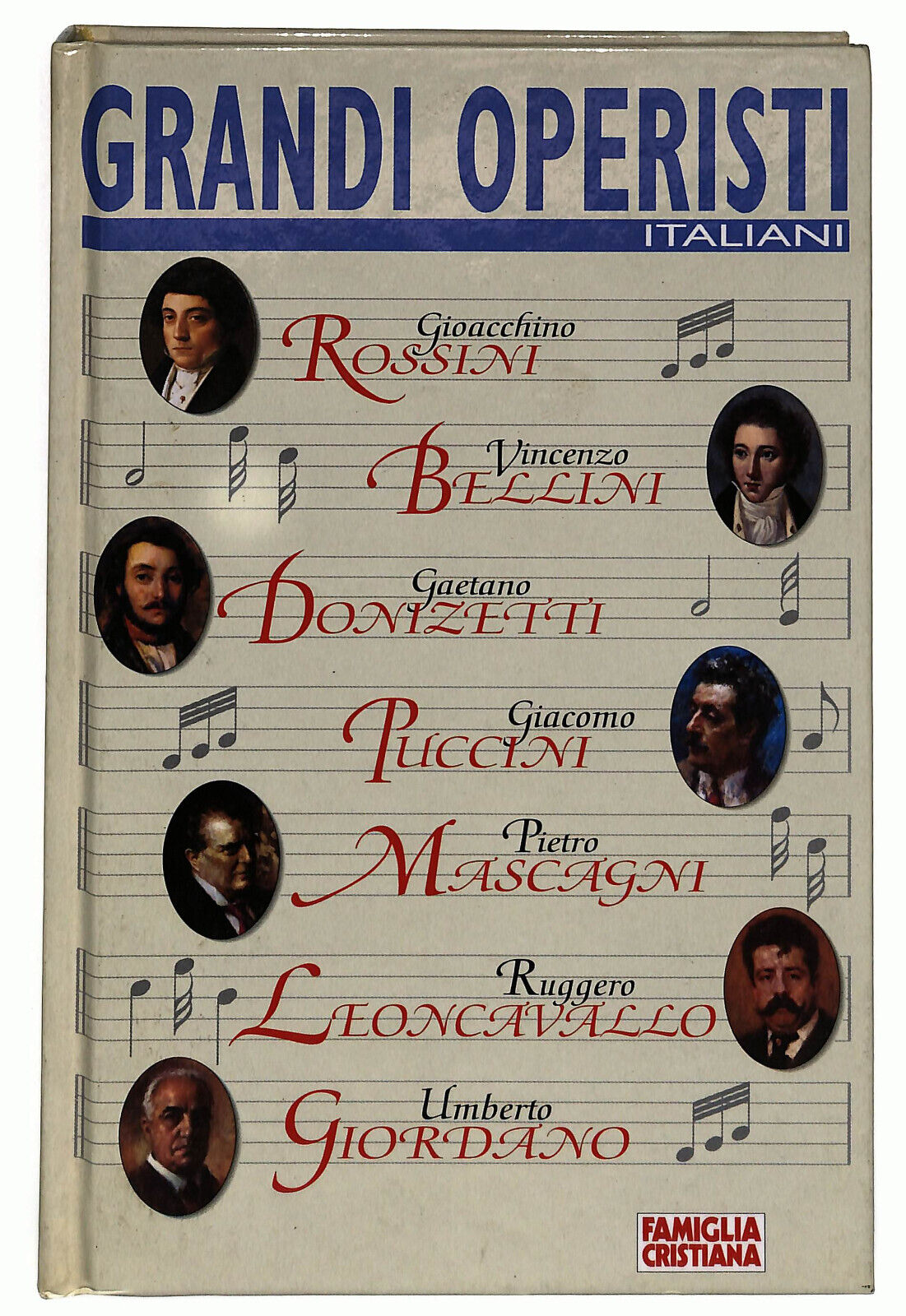 EBOND Grandi Operisti Italiani Famiglia Cristiana Libro LI028353