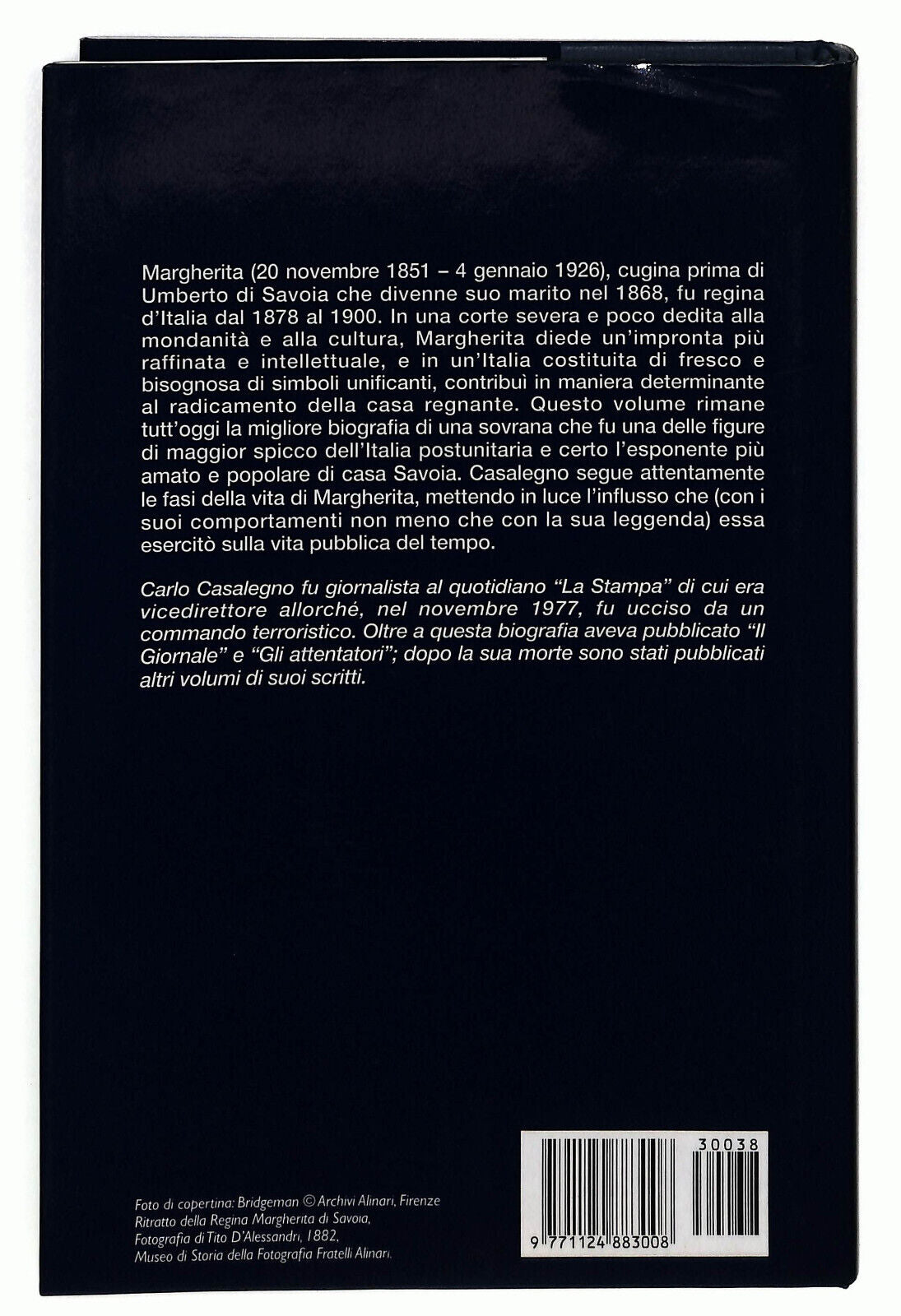 EBOND La Regina Margherita Di Carlo Casalegno Il Giornale N. 38 Libro LI028721