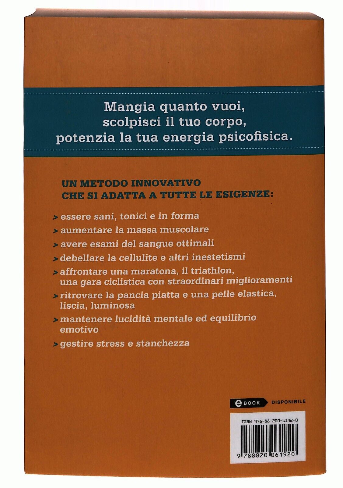 EBOND La Dieta Vigor Fabrizio Duranti Sperling & Krupfer 2017 Libro LI028807